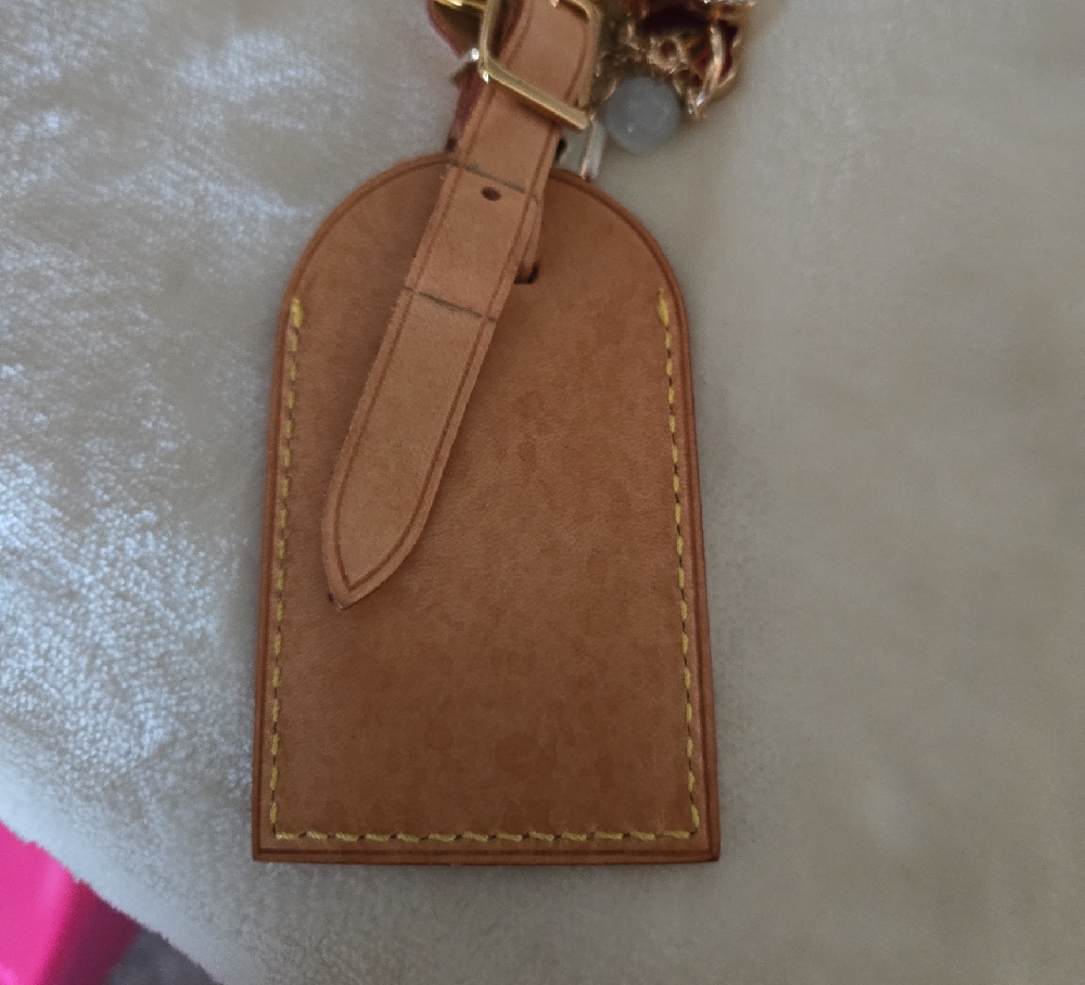 Louis Vuitton Luggage Tag And Unbranded Key Holder/ Bag Charm - Picture 3 of 4